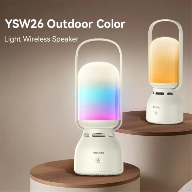 Lanterne enceinte Bluetooth outdoor | 11 LED, 5W, 10h lumière