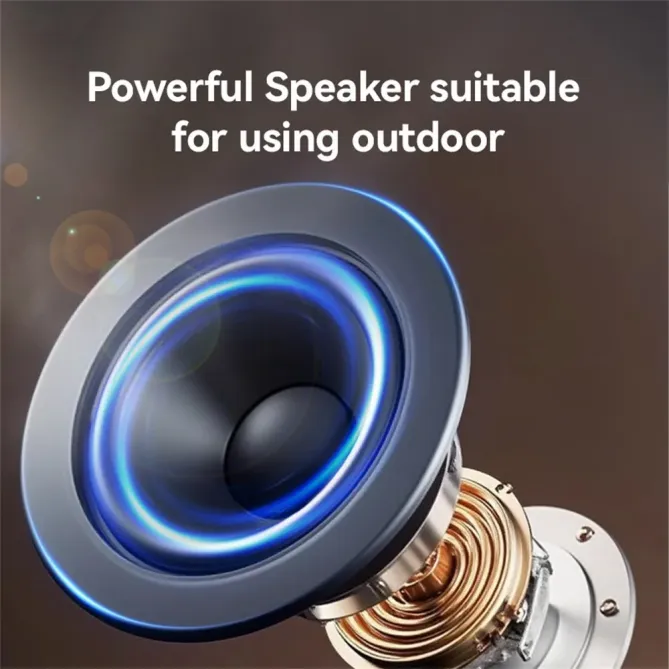 Lanterne enceinte Bluetooth outdoor | 11 LED, 5W, 10h lumière