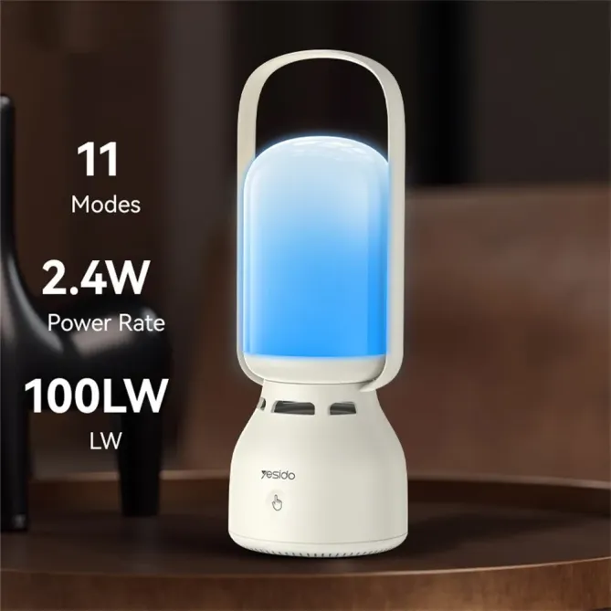 Lanterne enceinte Bluetooth outdoor | 11 LED, 5W, 10h lumière