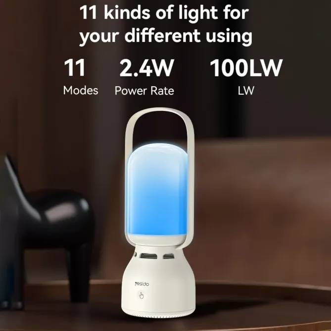 Lanterne enceinte Bluetooth outdoor | 11 LED, 5W, 10h lumière