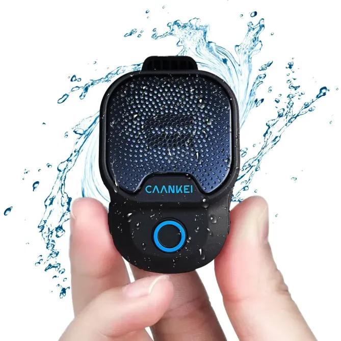 Mini enceinte sport waterproof IPX7 | Clip portable, 30h autonomie, EN