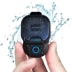 Mini enceinte sport waterproof IPX7 | Clip portable, 30h autonomie, EN