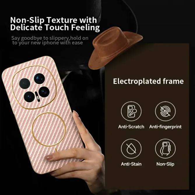Coque Honor Magic 8 Pro Texture Carbone MagSafe