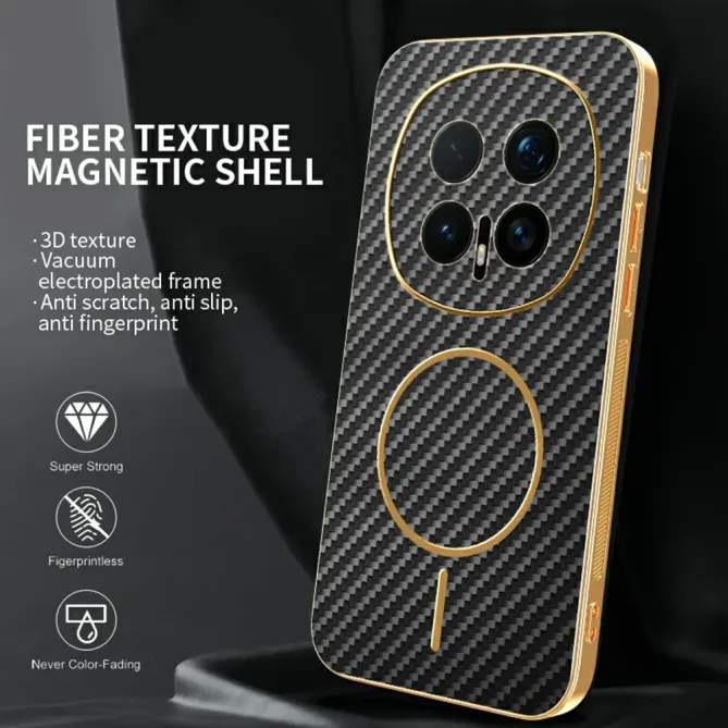 Coque Honor Magic 8 Pro Texture Carbone MagSafe