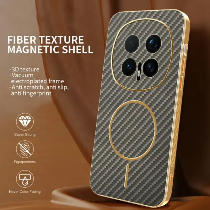 Coque Honor Magic 8 Pro Texture Carbone MagSafe