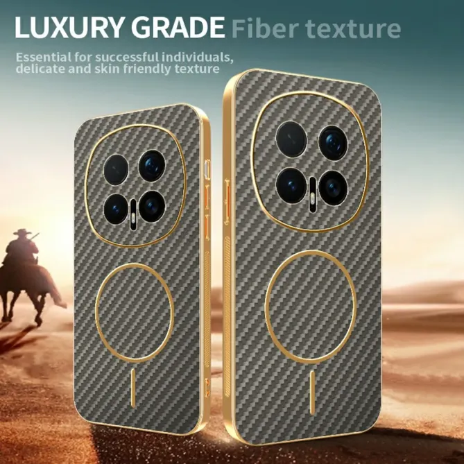 Coque Honor Magic 8 Pro Texture Carbone MagSafe