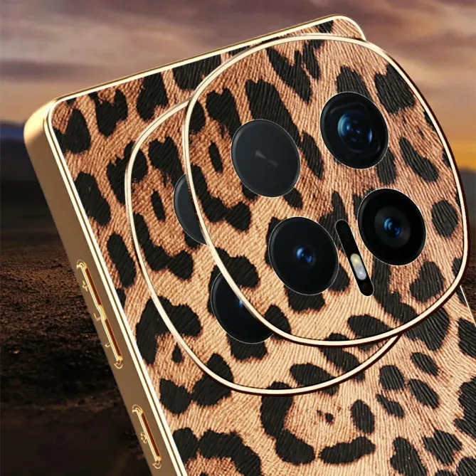 Coque Honor Magic 8 Pro Léopard Doré