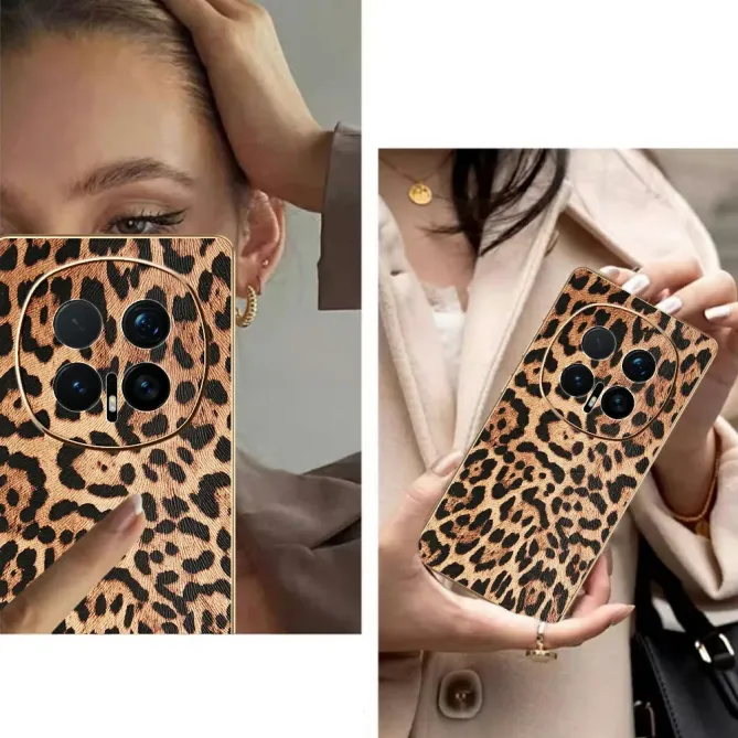 Coque Honor Magic 8 Pro Léopard Doré
