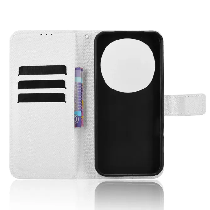 Housse Honor Magic 8 Pro simili cuir texturé diamant