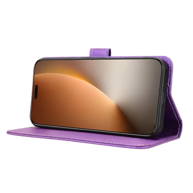 Housse Honor Magic 8 Pro simili cuir texturé diamant