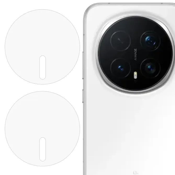 Verre Trempé Honor Magic 8 Pro pour lentille (2 pièces)