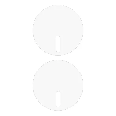 Verre Trempé Honor Magic 8 Pro pour lentille (2 pièces)