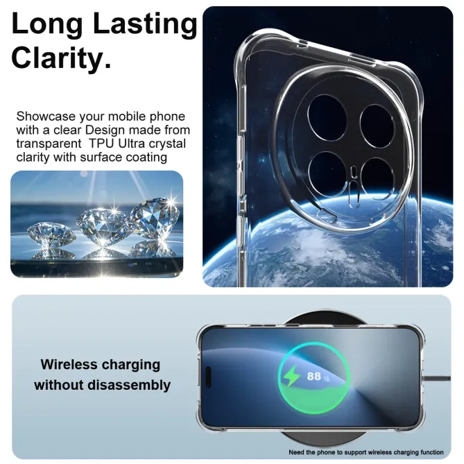 Coque Honor Magic 8 Pro Class Protect Transparent
