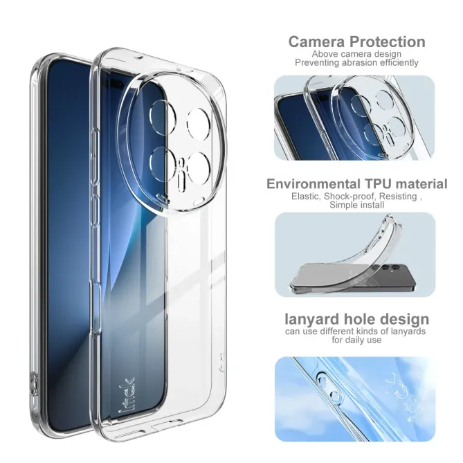 Coque Honor Magic 8 Pro IMAK Transparent Silicone