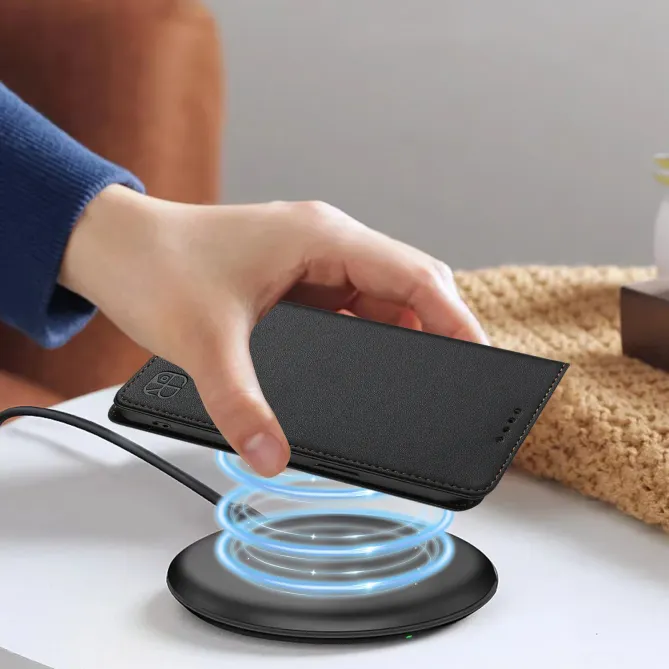 Étui Honor Magic 8 Pro cuir RFID RC01
