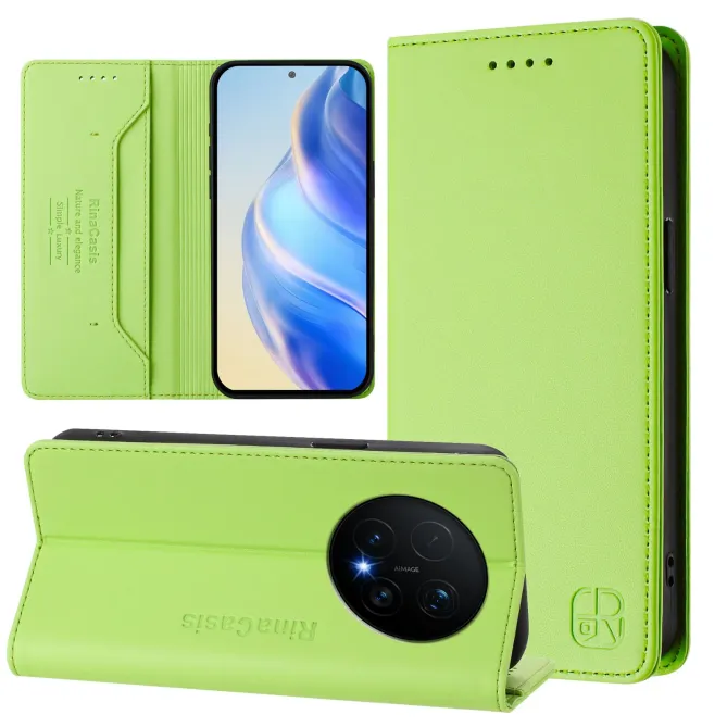 Étui Honor Magic 8 Pro cuir RFID RC01
