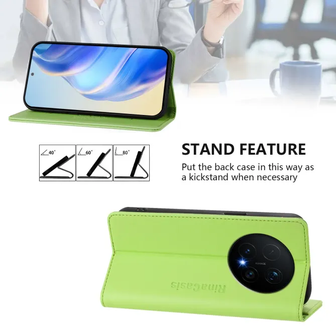 Étui Honor Magic 8 Pro cuir RFID RC01