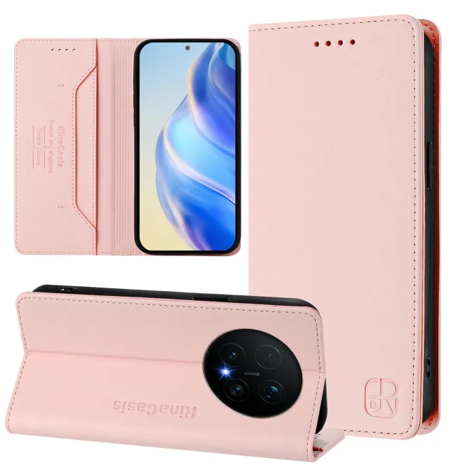 Étui Honor Magic 8 Pro cuir RFID RC01