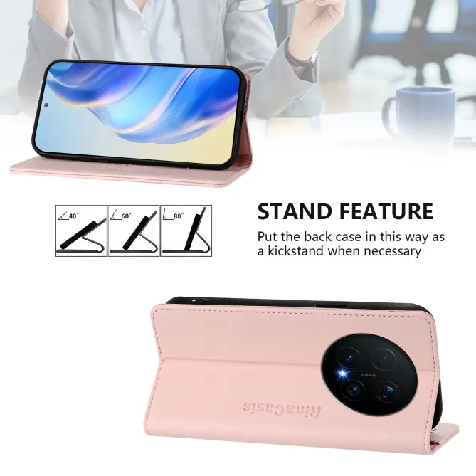 Étui Honor Magic 8 Pro cuir RFID RC01