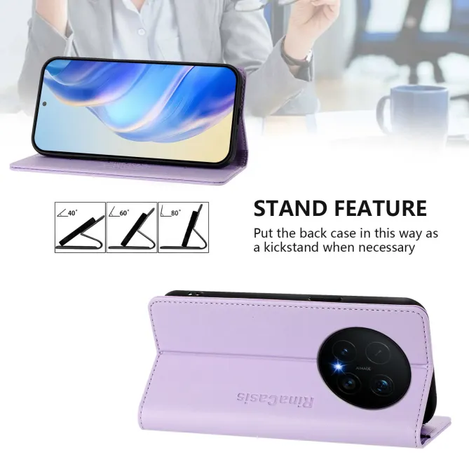 Étui Honor Magic 8 Pro cuir RFID RC01