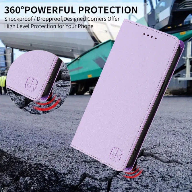 Étui Honor Magic 8 Pro cuir RFID RC01