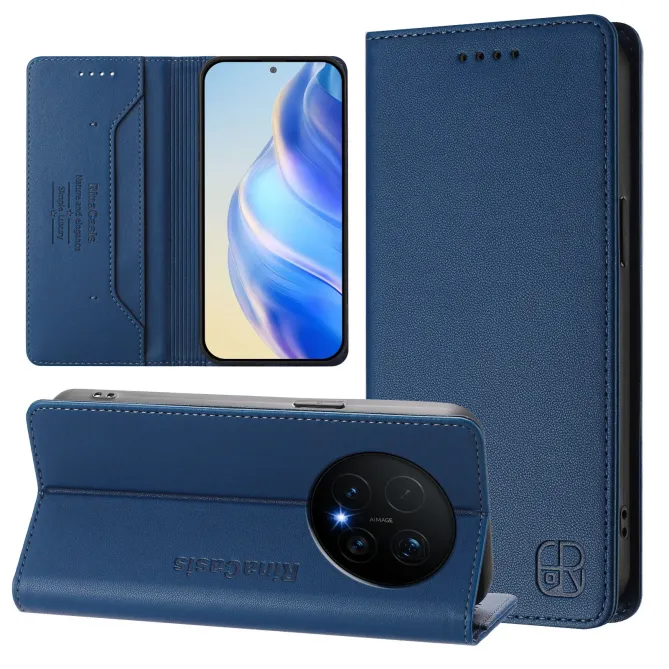 Étui Honor Magic 8 Pro cuir RFID RC01