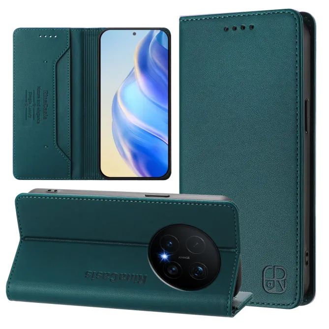 Étui Honor Magic 8 Pro cuir RFID RC01