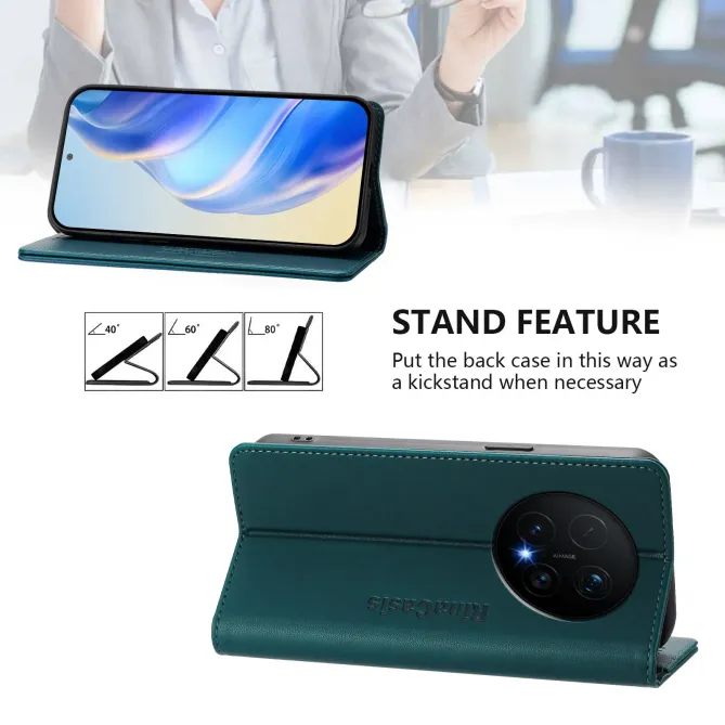 Étui Honor Magic 8 Pro cuir RFID RC01