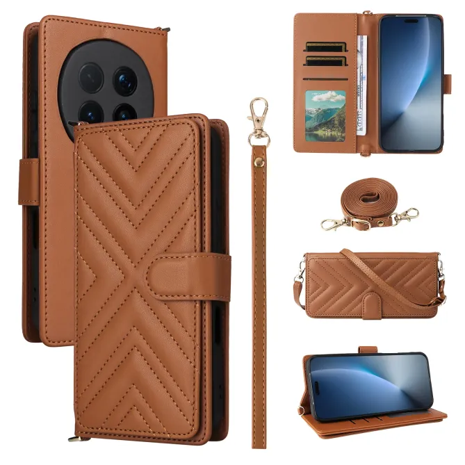 Housse Honor Magic 8 Pro Bandoulière Matelassée