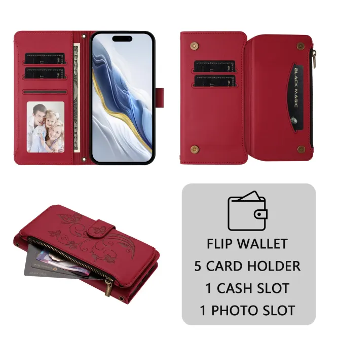 Housse Google Pixel 10a Papillon Zippée | FÉERIE
