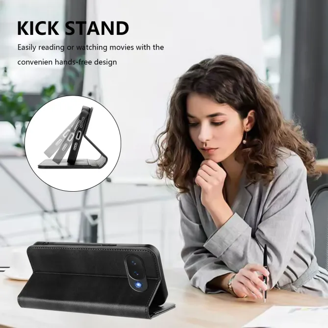 Flip Cover Google Pixel 10a Effet Cuir Rétro | GAVEL