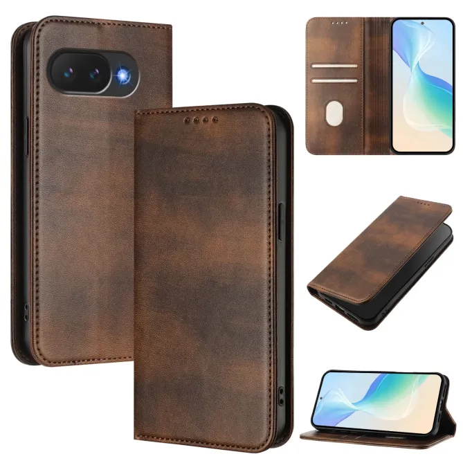 Flip Cover Google Pixel 10a Effet Cuir Rétro | GAVEL