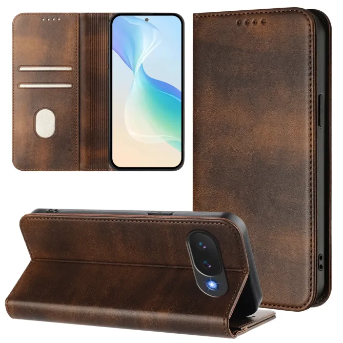 Flip Cover Google Pixel 10a Effet Cuir Rétro | GAVEL