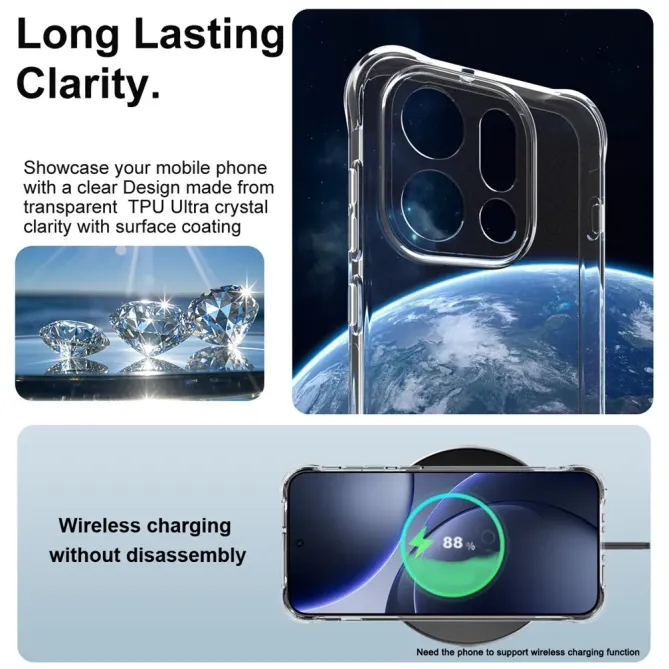 Coque Oppo Find X9 5G Class Protect Transparent