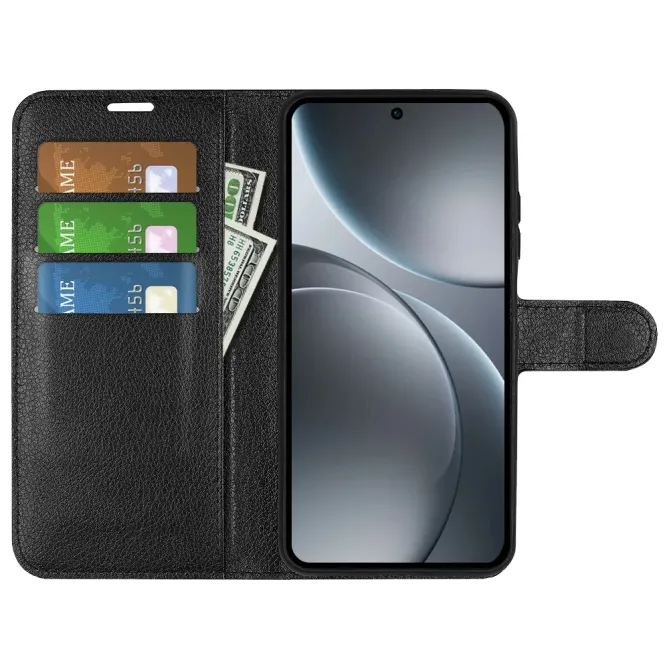 Housse Oppo Find X9 5G portefeuille style cuir