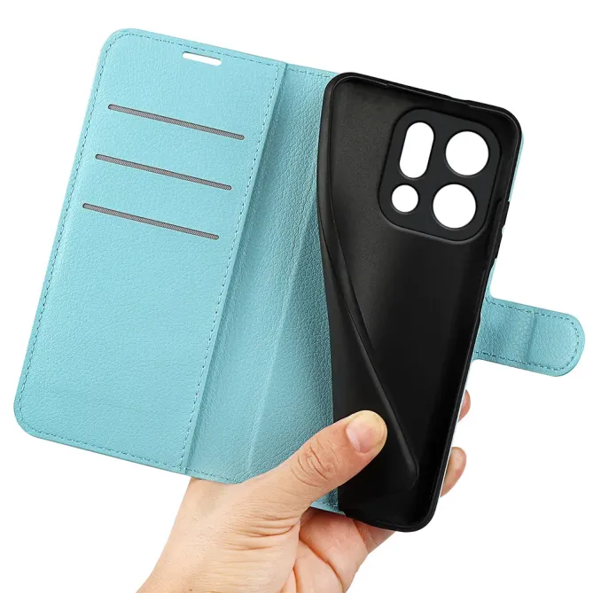 Housse Oppo Find X9 5G portefeuille style cuir