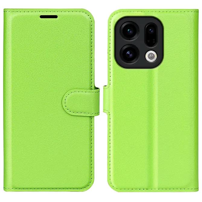 Housse Oppo Find X9 5G portefeuille style cuir