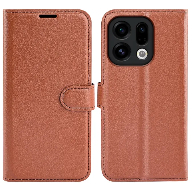 Housse Oppo Find X9 5G portefeuille style cuir
