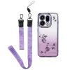Coque Oppo Find X9 5G Fleurie Pailletée | SONGE