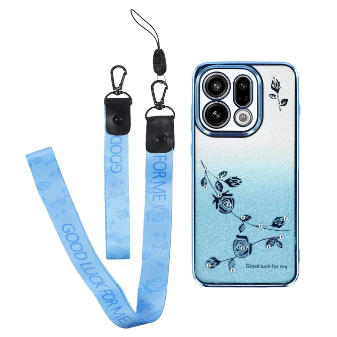 Coque Oppo Find X9 5G Fleurie Pailletée | SONGE