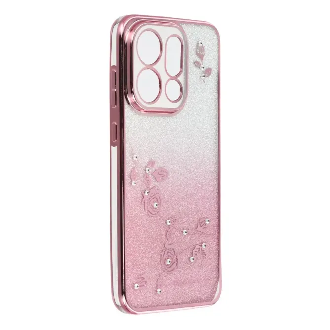 Coque Oppo Find X9 5G Fleurie Pailletée | SONGE