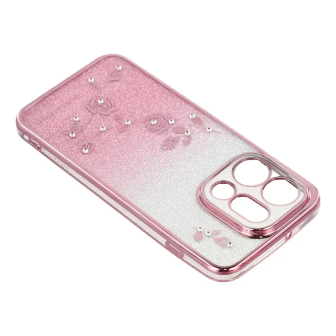 Coque Oppo Find X9 5G Fleurie Pailletée | SONGE