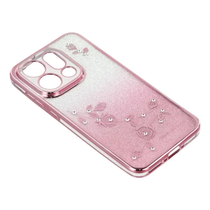 Coque Oppo Find X9 5G Fleurie Pailletée | SONGE