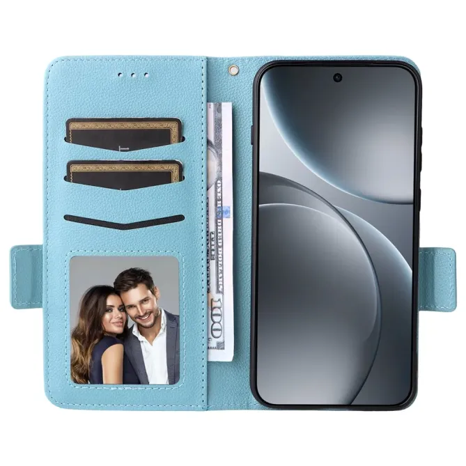 Housse Oppo Find X9 5G effet cuir à Lanière | FOLKEN