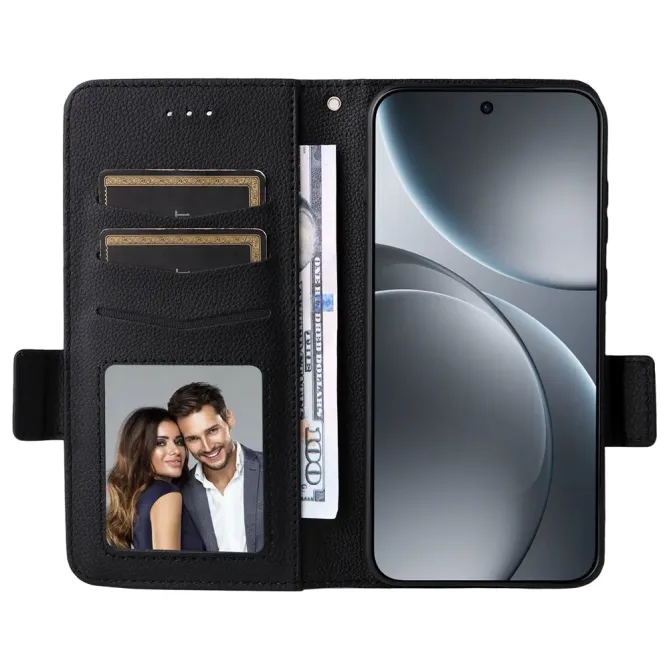 Housse Oppo Find X9 5G effet cuir à Lanière | FOLKEN