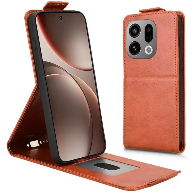 Housse Oppo Find X9 5G à Clapet Vertical