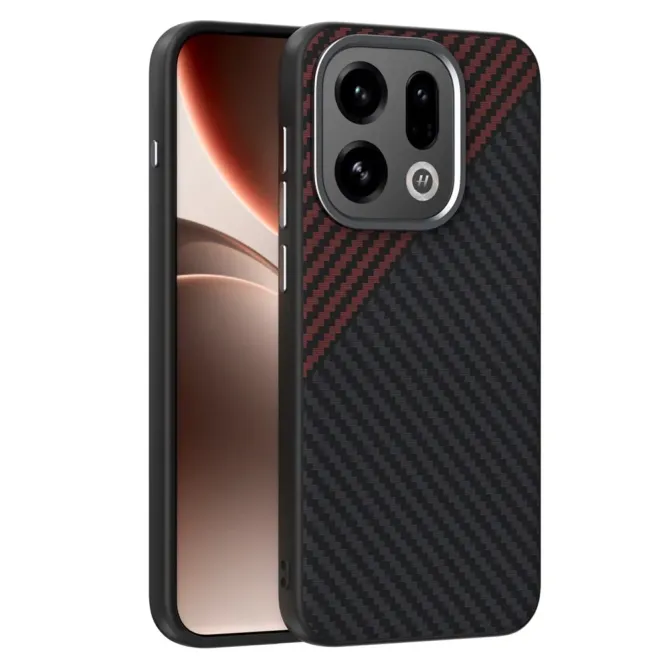 Coque Oppo Find X9 5G MagSafe Carbone Ultra-Fine