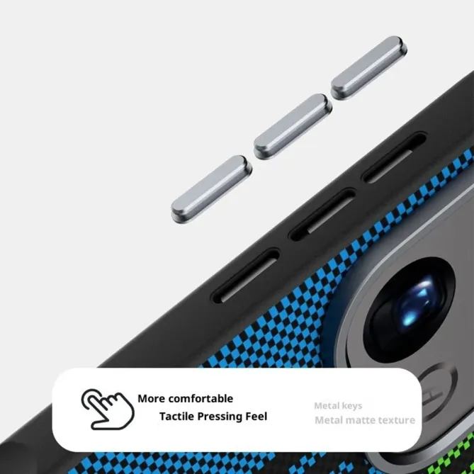Coque Oppo Find X9 5G Design Circuit Bleu et Rouge