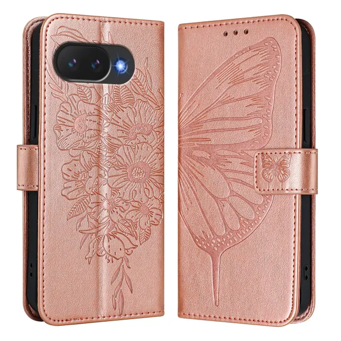 Étui Google Pixel 10a Papillon avec dragonne