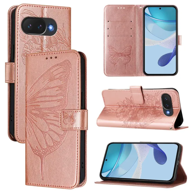 Étui Google Pixel 10a Papillon avec dragonne